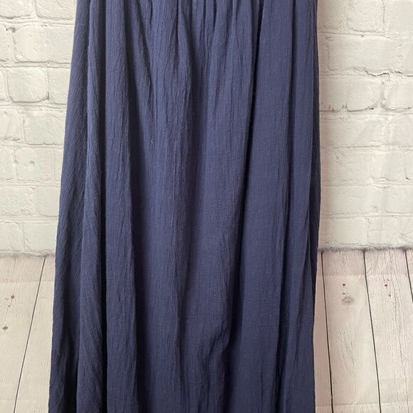 J.O.A Blue MIDI Dress Size Small - Picture 5 of 7